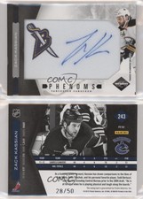 2011-12 Limited Phenoms Silver Spotlight /50 Zack Kassian #243 Rookie Auto RC