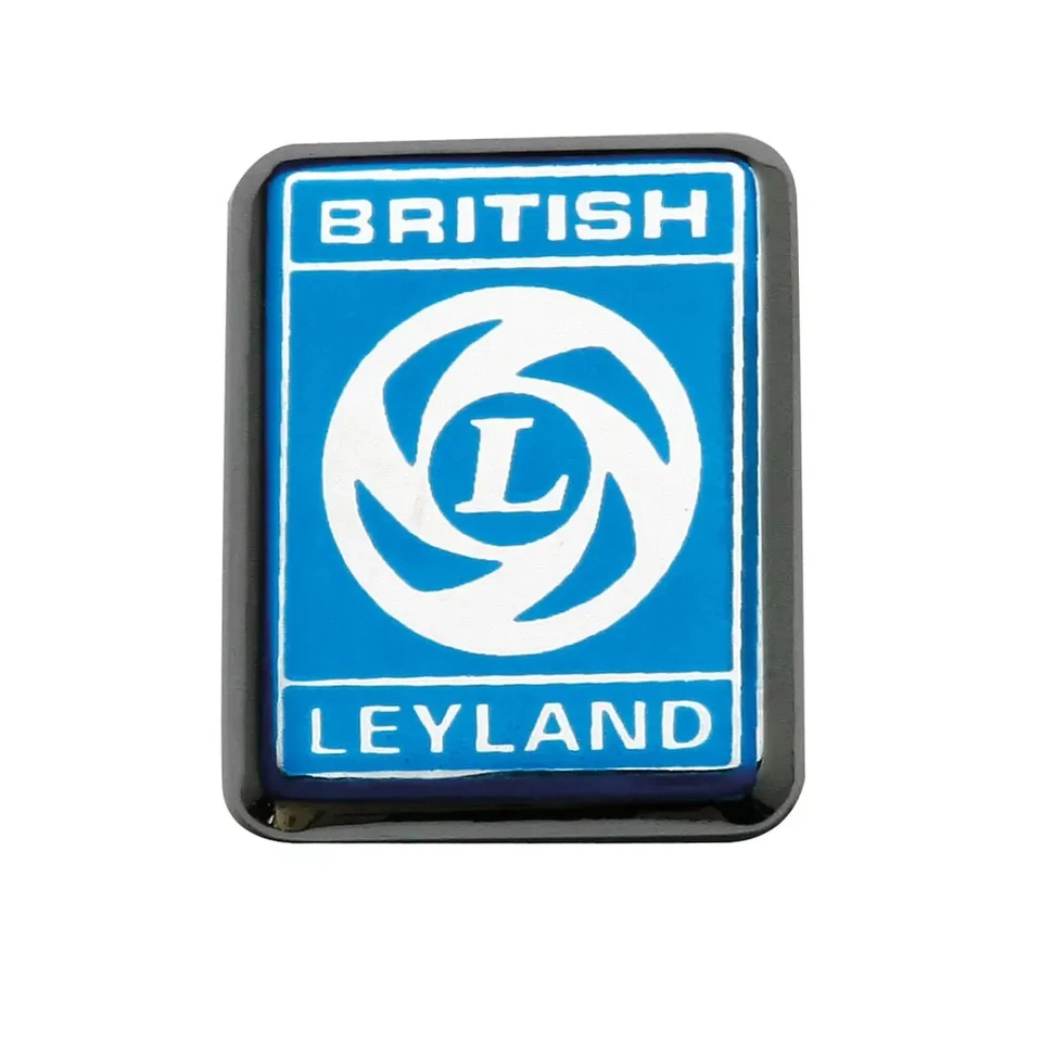 Brand New Metal Leyland Badge Emblem 1969-1976 Triumph TR6 MGB Midget 1970-71 - Изображение 1 из 1