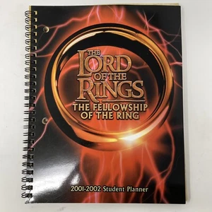 Vintage 2002 The Lord of the Rings LOTR 2001-2002 student planner unused - Picture 1 of 8