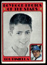 1972 Topps #491 Lou Piniella Mid-Grade