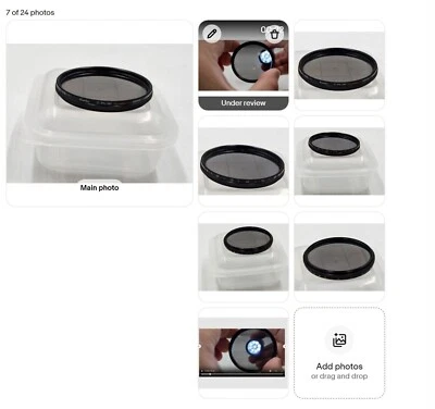 *Excellent CLEAN GLASS* Kenko C-PL(W) Vernier 52mm Filter 30010 - Image 1 of 4