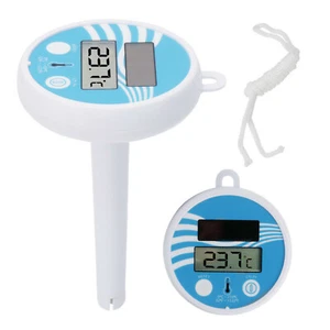 Thermometer Digital für Pool Wasser Wireless Poolthermometer Temperaturfühler - Bild 1 von 11