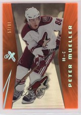 2008-09 Fleer Ultra eX Orange Essential Credentials /88 Peter Mueller #ex10