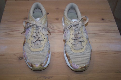 Scarpe Nike Air Max SC da donna taglia 6 5 rosa beige mimetiche sneaker sportive da allenamento