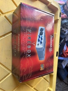 Complete Presonus Firebox With Power cord, Firebox CD. User’s Manual Original - Picture 1 of 2
