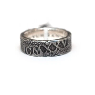 Anello Da Uomo DAVID YURMAN Nuovo In Argento Sterling 8mm Shipwreck - Immagine 1 di 4