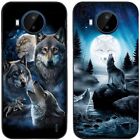 2 Pcs Star Space Moon Wolf TPU Gel Back Phone Case Cover For Nokia Mobile Phone