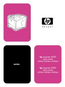 Service Manual for HP Hewlett Packard LaserJet 4200 & 4300 Series Printer (PDF) - Picture 1 of 3