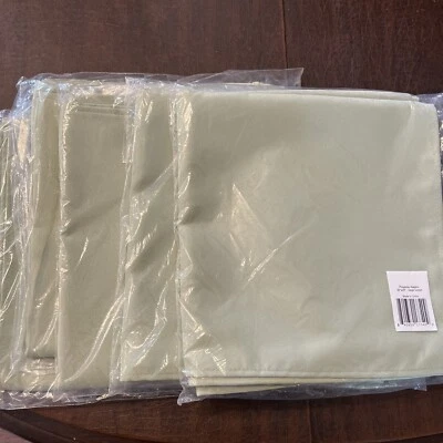 25 SERVILLETAS Poliéster 20x20" Boda Ropa de Mesa Fiesta Catering Decoraciones Salvia Foto 1 de 3