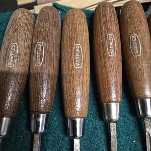 Marbles Vintage Carving Chisels In Pouch - Picture 1 of 4
