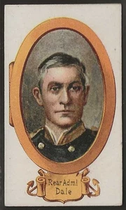 PLAYERS-ENGLANDS NAVAL HEROES 1897 (NON-DESC. WIDE)-#08- DALE - Picture 1 of 2