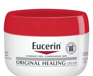 Eucerin Original Healing Skincare Creme Rich 4oz  2 Pack - Picture 1 of 2