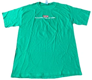 2006 HEB T Shirt Adult Large Ethanol Fuel Is Here Save Green E 85 Green - Picture 1 of 4