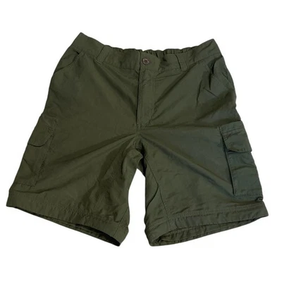 Pantalones Cortos Ligeros The North Face Hombres Grandes Geen Cargo Gorpcore Performance Foto 1 de 4