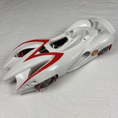 Mattel Hot Wheels Speed Racer 2008 Big Sounds 16" Mach 6 TESTED Works Great - Image 1 of 4