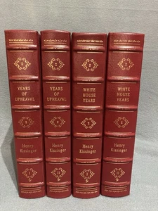 Easton Press Kissinger 4 Bände Set White House Years & Upheaval 1 SIGNIERT nummeriert - Bild 1 von 22