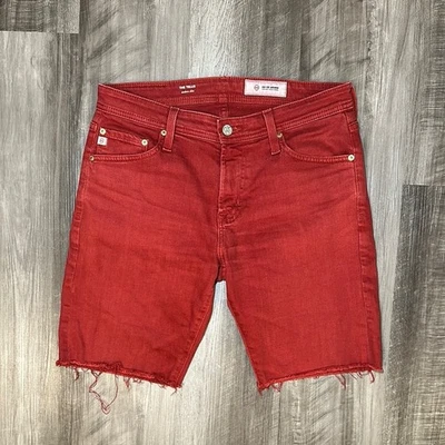 AG Adriano Goldschmied The Tellis Modern Slim Cut Off Jean Shorts - 30 - Image 1 of 4
