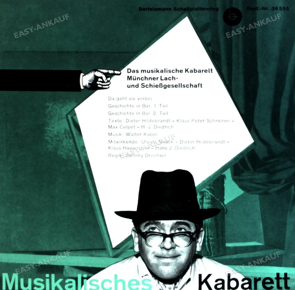 Münchner Lach- Und Schießgesellschaft - Das Musikalische Kabarett 7" (VG) . - Bild 1 von 1