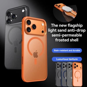 For iPhone 17 Pro Max/17Pro/17 Classic Hybrid Magnetic Case Clear Mag Safe Cover - Picture 1 of 21