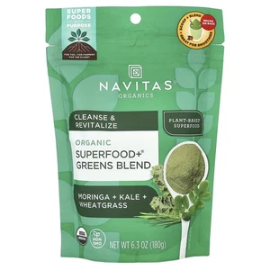 Organic Superfood+® Greens Blend, 6.3 oz (180 g) - Picture 1 of 2