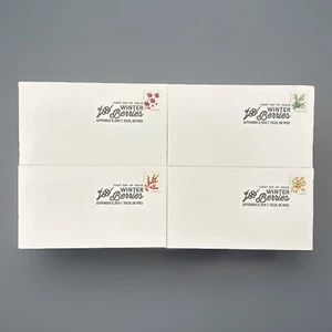 Scott 5415-18 “Winter Berries” First Day Of Issue - Picture 1 of 2