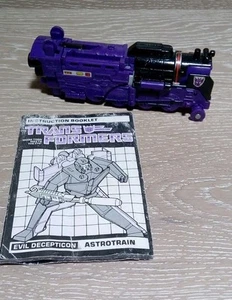 Vintage1985 Transformers ASTROTRAIN G1 Original Triple Changer Takara Hasbro - Imagen 1 de 17