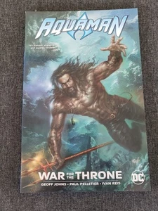 Aquaman War For The Throne DC 2018 Graphic Novel Comic Geoff Johns D25 - Picture 1 of 3
