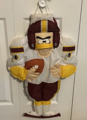 Винтажный плюшевый висячий футболист Washington Redskins NFL 26 дюймов - Изображение 1 из 4
