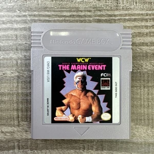 WCW: The Main Event (Nintendo Game Boy, 1994) Tested - Picture 1 of 3