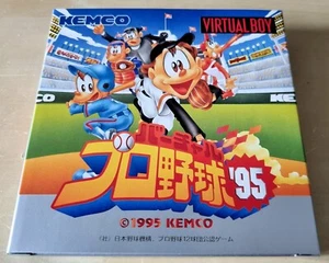 VIRTUAL BOY Pro Baseball '95 japanese brandnew flawless Nintendo - Picture 1 of 2