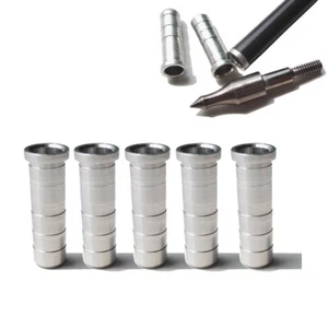 Inserto de aluminio de tiro con arco 30 piezas para varilla de flecha ID 6,0 mm 6,2 mm - Imagen 1 de 7