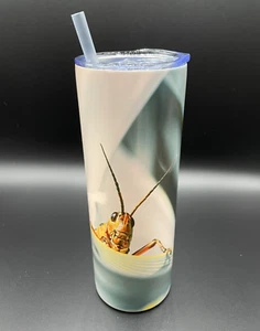 Vaso delgado Hello GrassHopper Nature Florida Photography 20 oz - Imagen 1 de 4