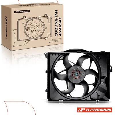 A-Premium Radiator Cooling Single Fan 400W for BMW 128i 325i 328i 328xi 330i Z4 - Image 1 of 4