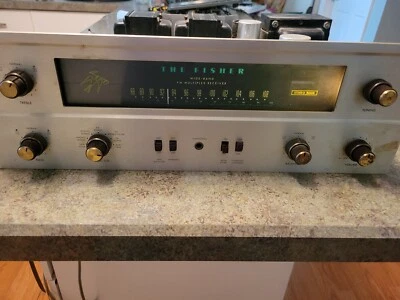 RARE Vintage 1960s FISHER MODEL 400 MPX-65 Stereo Receiver AS IS ~ See VIDEO - Image 1 of 4