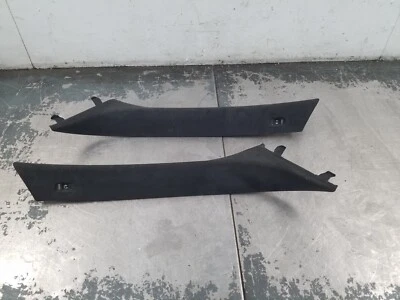 2016 BMW M5 F10 Alcantara A Pillar Trim Panels #5706 B6 - Image 1 of 4