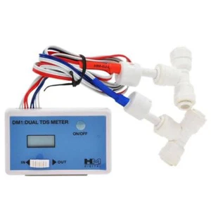 Medidor HM Digital DM-1 TDS, monitor TDS de doble canal en línea/en línea, camiseta 2x 1/4 - Imagen 1 de 2