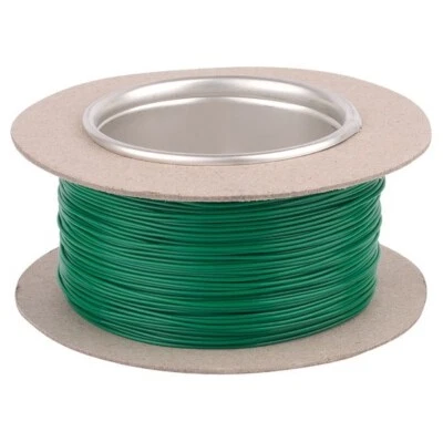 Model Railway/Railroad Layout/Power/Dropper Wire 100m Roll 16/0.2mm 3A Green - T - Image 1 of 4