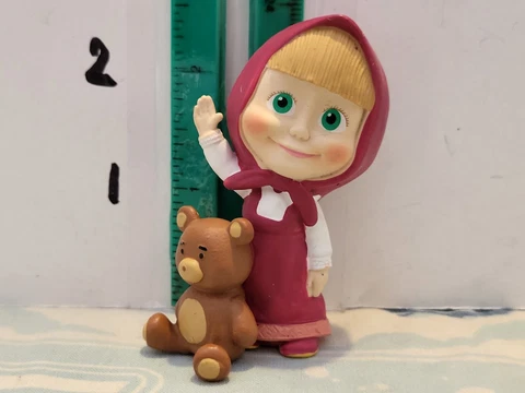 Masha And The Bear Pvc Figure Cover