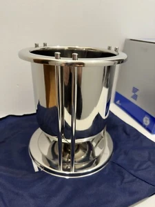 Zepter International Stainless Steel LZ397 Champagne / Wine Ice Bucket New 8"x9' - Picture 1 of 10