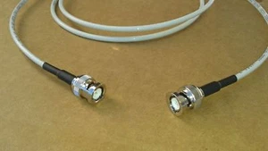 US MADE BELDEN RG-58 PLENUM BNC Male to BNC Male 50 ohm coax cable 10 FT - Picture 1 of 1