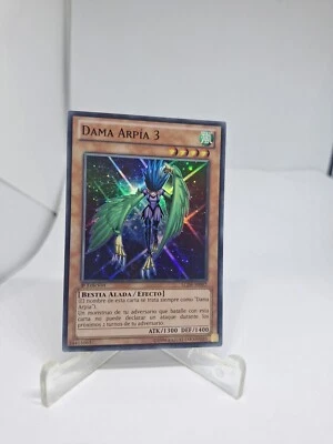 Yu-Gi-Oh, SPANISH, Harpie Lady 3 LCJW-EN092 Super Rare 1st Edition Near Mint - Image 1 of 4