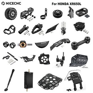 NiceCNC Fairings Body Kit Foot Peg Chain Cover For Honda XR650L 1993-2024 Black