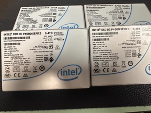 Intel SSD 6.4TB P4600 Series DC NVME U.2 2.5" SSDPE2KE064T7S Solid State Drive - Picture 1 of 1