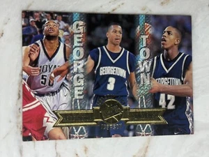 ALLEN IVERSON - 1996-97 PRESS PASS BASKETBALL GEORGE TOWN COLLEGE ROOKIE CARD - Picture 1 of 2