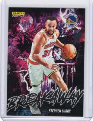 2024/25 PANINI INSTANT NBA BREAKAWAY B16 STEPHEN CURRY WARRIORS 1/1355 - Image 1 of 2