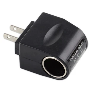 AC 110V-220V US Steckdose Auf DC 12V Zigarettenanzünder Adapter Konverter le - Zdjęcie 1 z 6