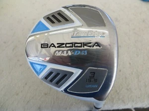 NICE LADY TOUR EDGE BAZOOKA MAX D45 DRAW 15.5* 3 WOOD ORIGINAL LADY/GRAPH 43" RH - Picture 1 of 9