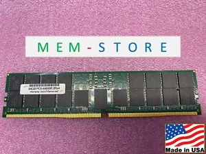 MEM-DR564MC-ER56 64GB DDR5-5600 RDIMM RAM Memory Compatible w/ Supermicro Server - Picture 1 of 5