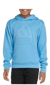 adidas Boys’ D4T Pullover Hoodie: BLUE: NEW WITH TAGS: SIZE XS - Picture 1 of 6