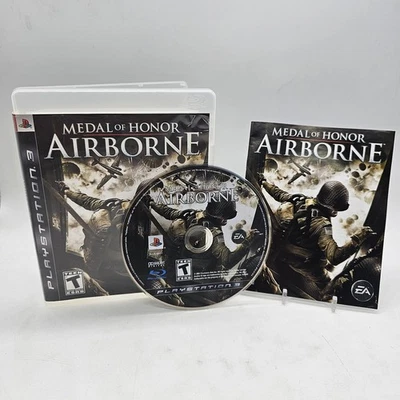 Medal of Honor: Airborne (Sony PlayStation 3, 2007) CIB Complete Tested  - Image 1 of 4
